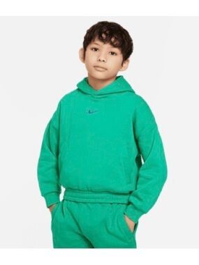 Nike Kids Emerald Green Hoodie Pullover